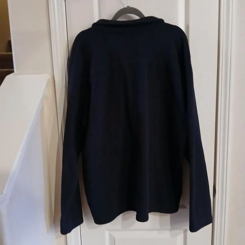 The North Face Black Quarter Zip Fleece Pullover XXL Gorpcore Utility Outdoors